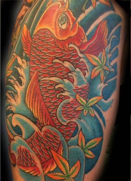 Koi Fish Tattoo Thumbnail